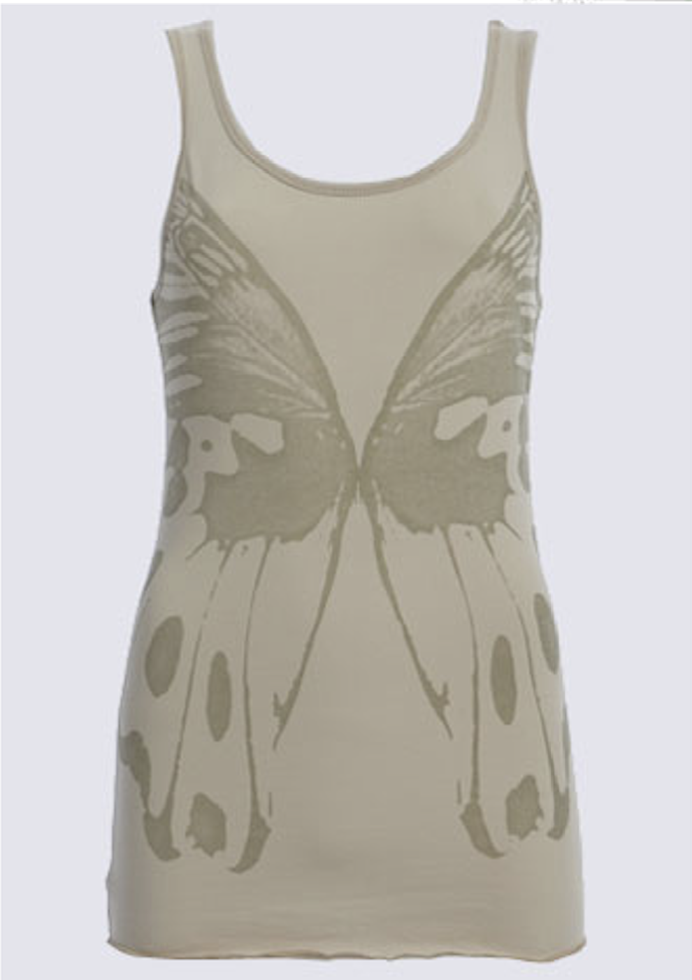 Itsus Vintage Tank Top "Wings" in Rattan (2009 Collection) - Email Us to Order