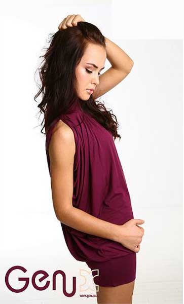 Genux Clothing Brinjal Group 14 Tunic