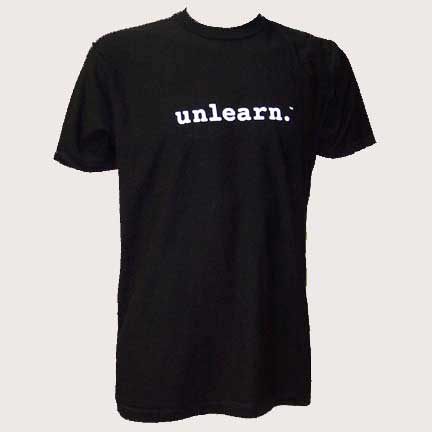 Unlearn Clothing, Mens Unlearn T-Shirt